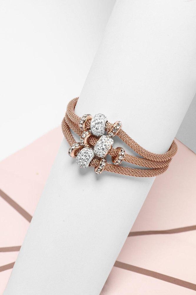 Rose gold store magnetic bracelet