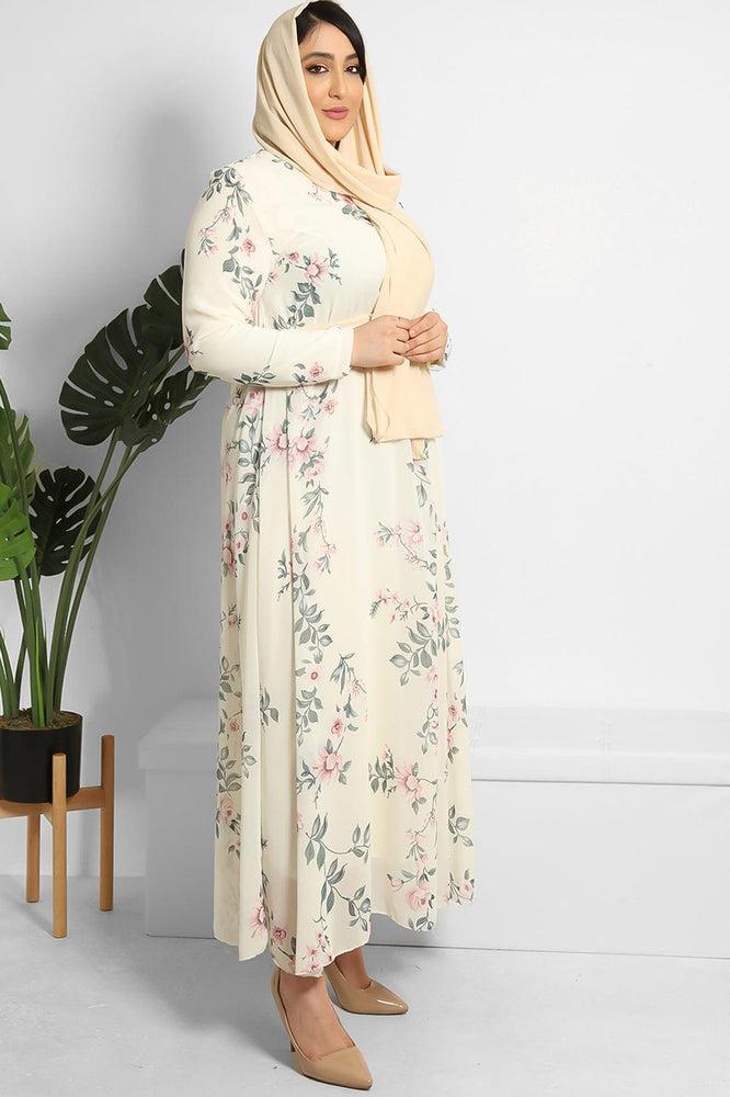 Maxi dress with store headscarf