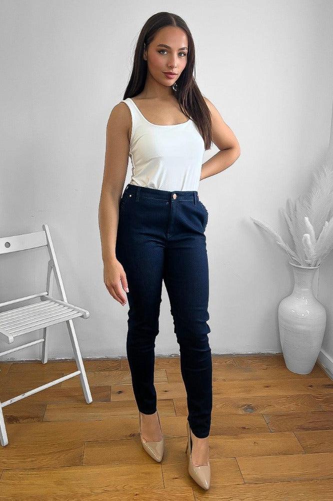 Indigo sales jeans outfit