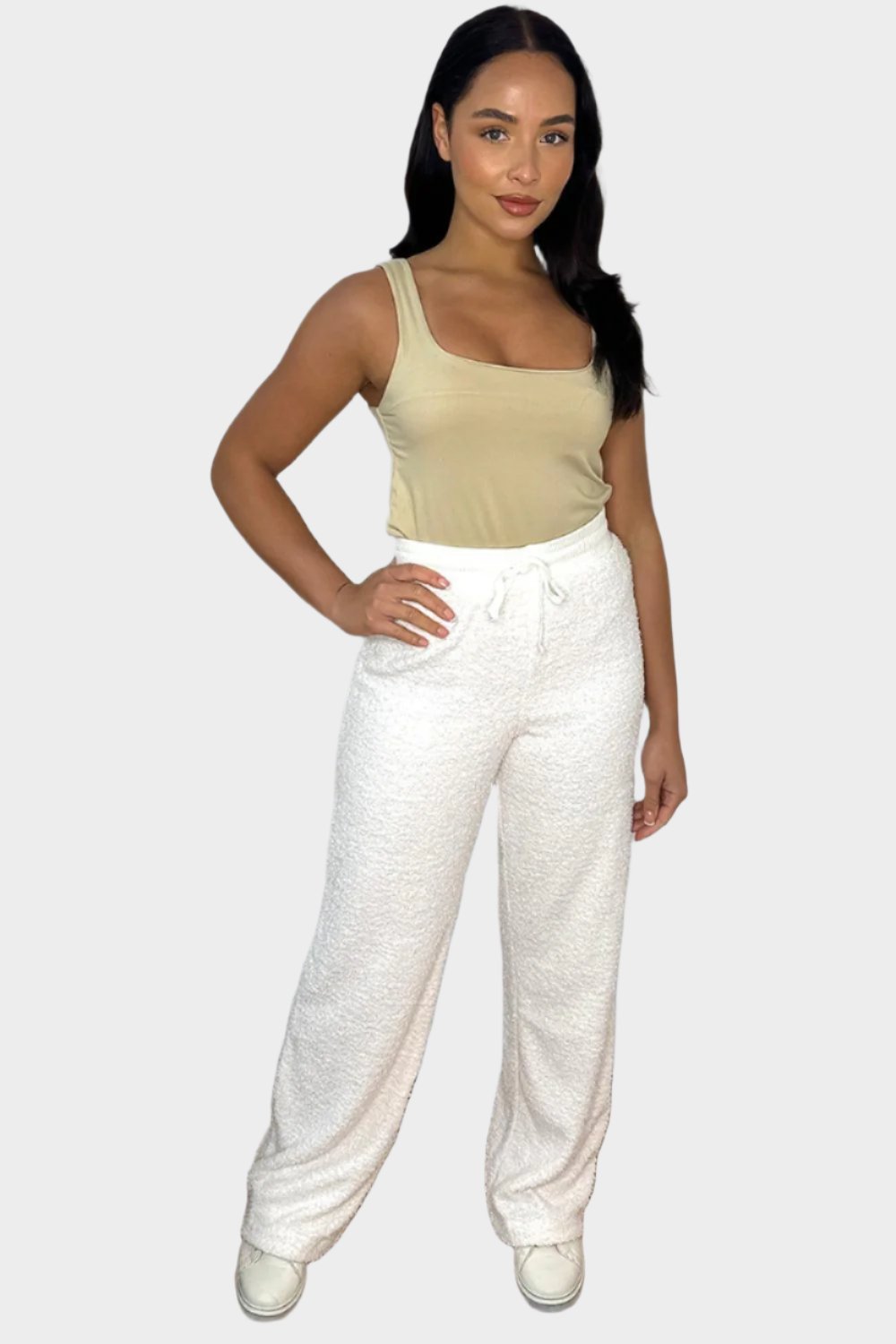 Off white hot sale wide leg trousers