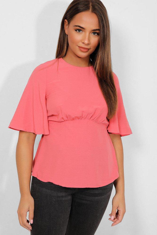 Pink Empire Waist Blouse