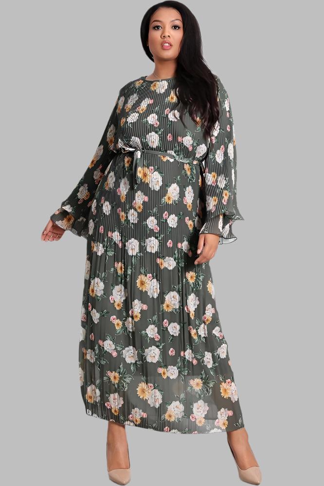 Modest floral maxi store dresses