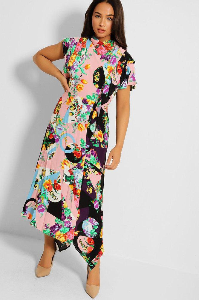 Topshop cowl clearance back midi dress