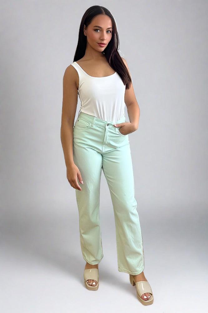 Pastel 2024 coloured jeans