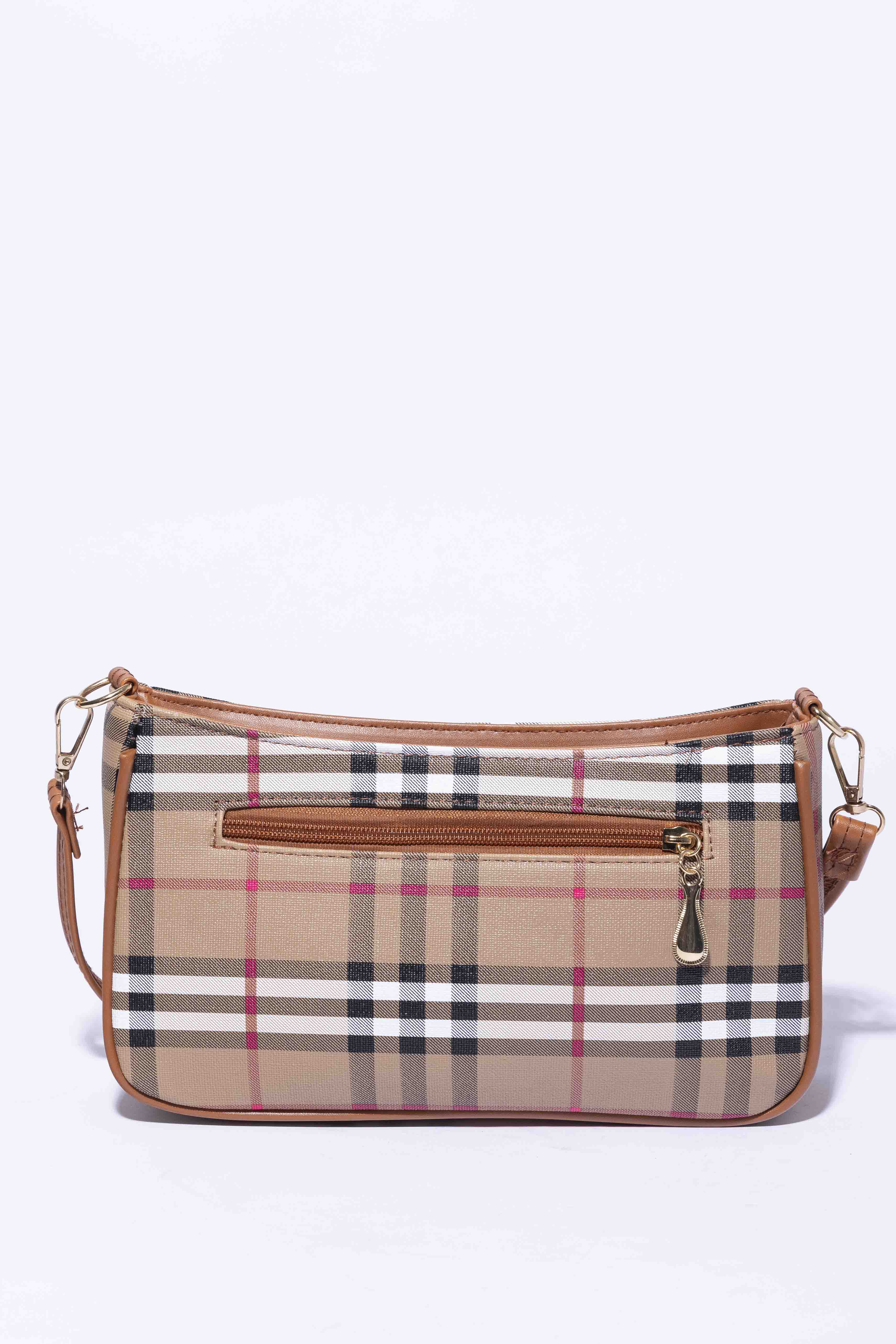 Detachable Strap Printed Shoulder Bag