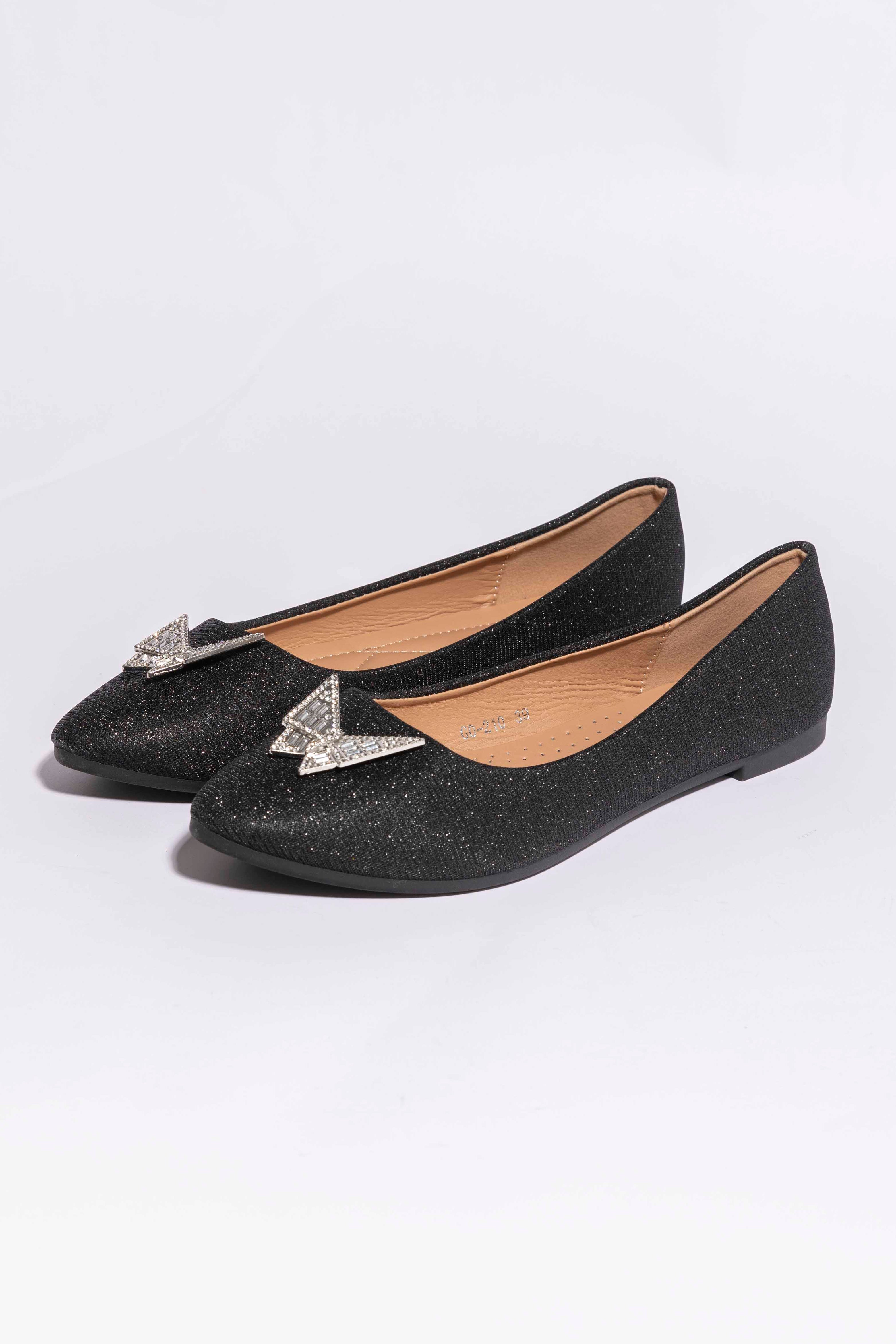 Butterfly Shimmer Flat Shoes