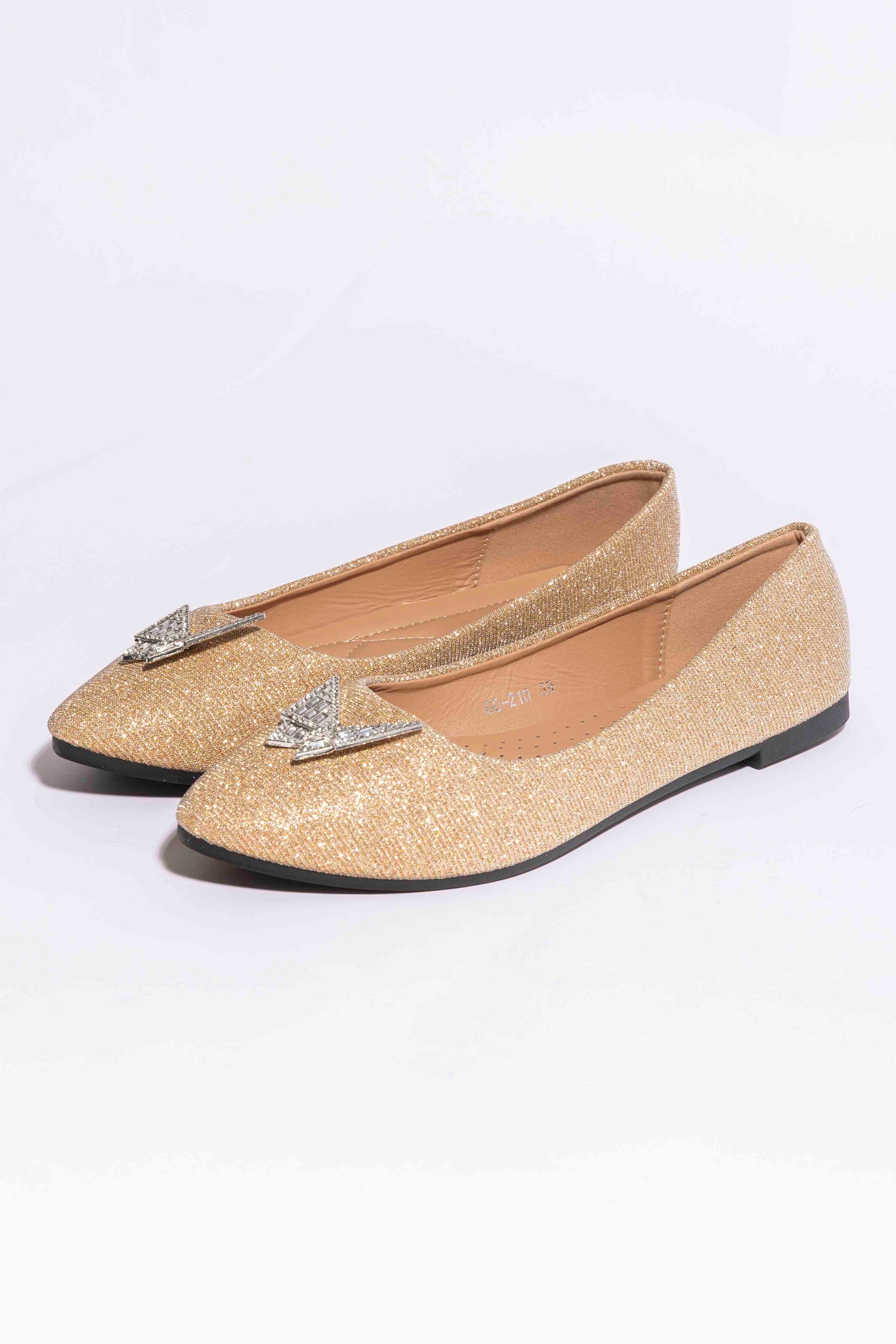 Butterfly Shimmer Flat Shoes