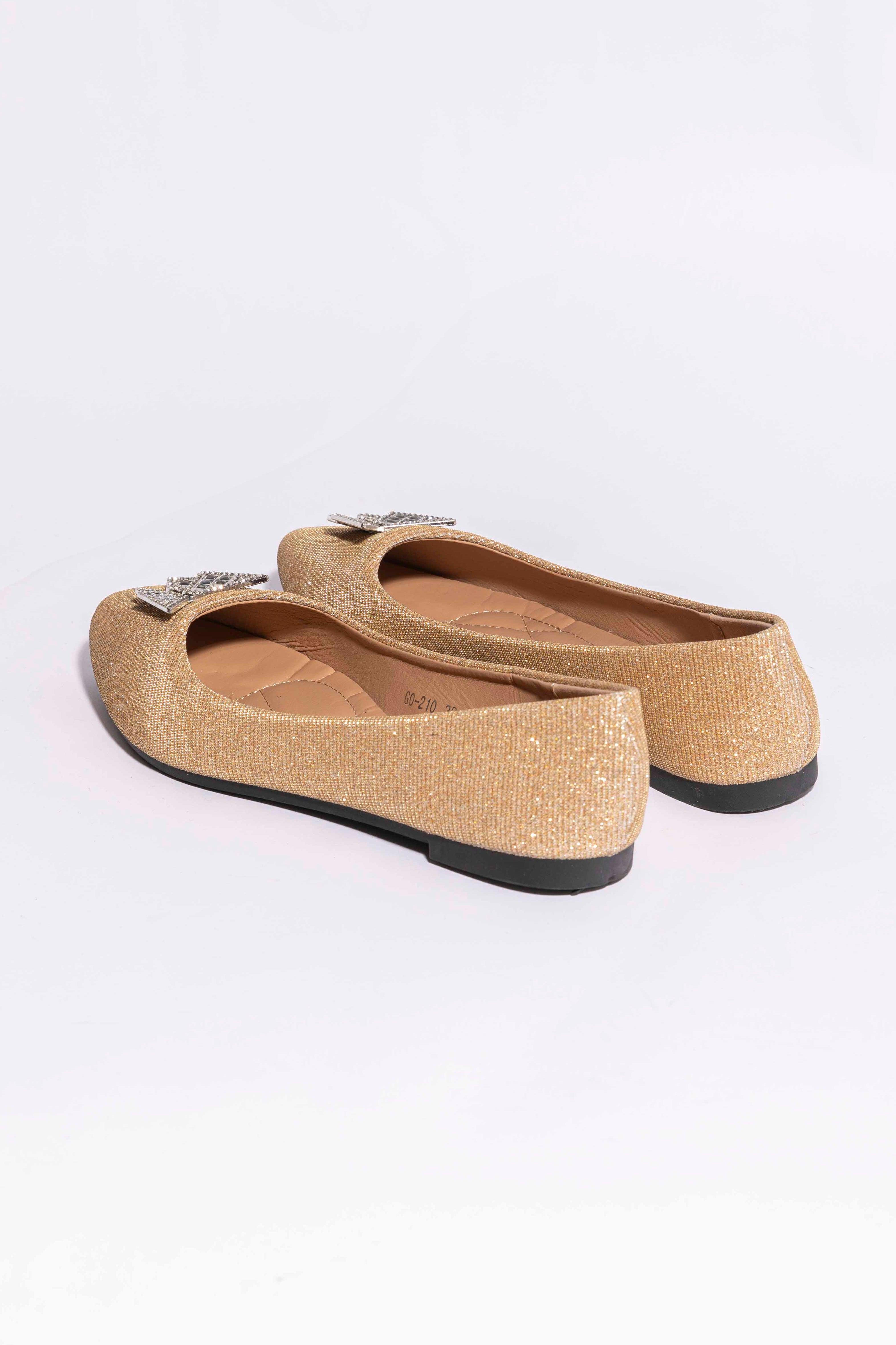 Butterfly Shimmer Flat Shoes