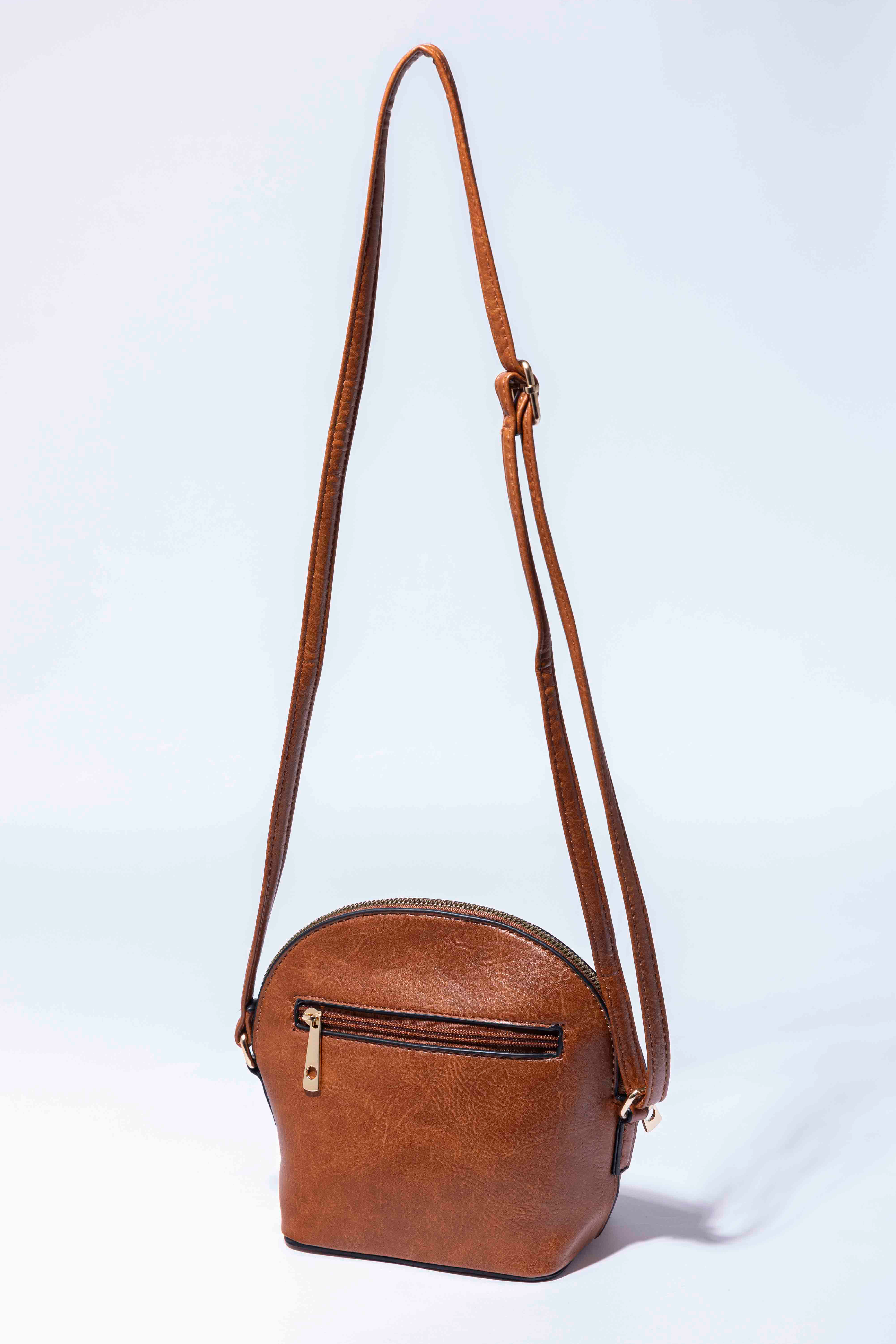 Vegan Leather Small Crossbody Bag-SinglePrice