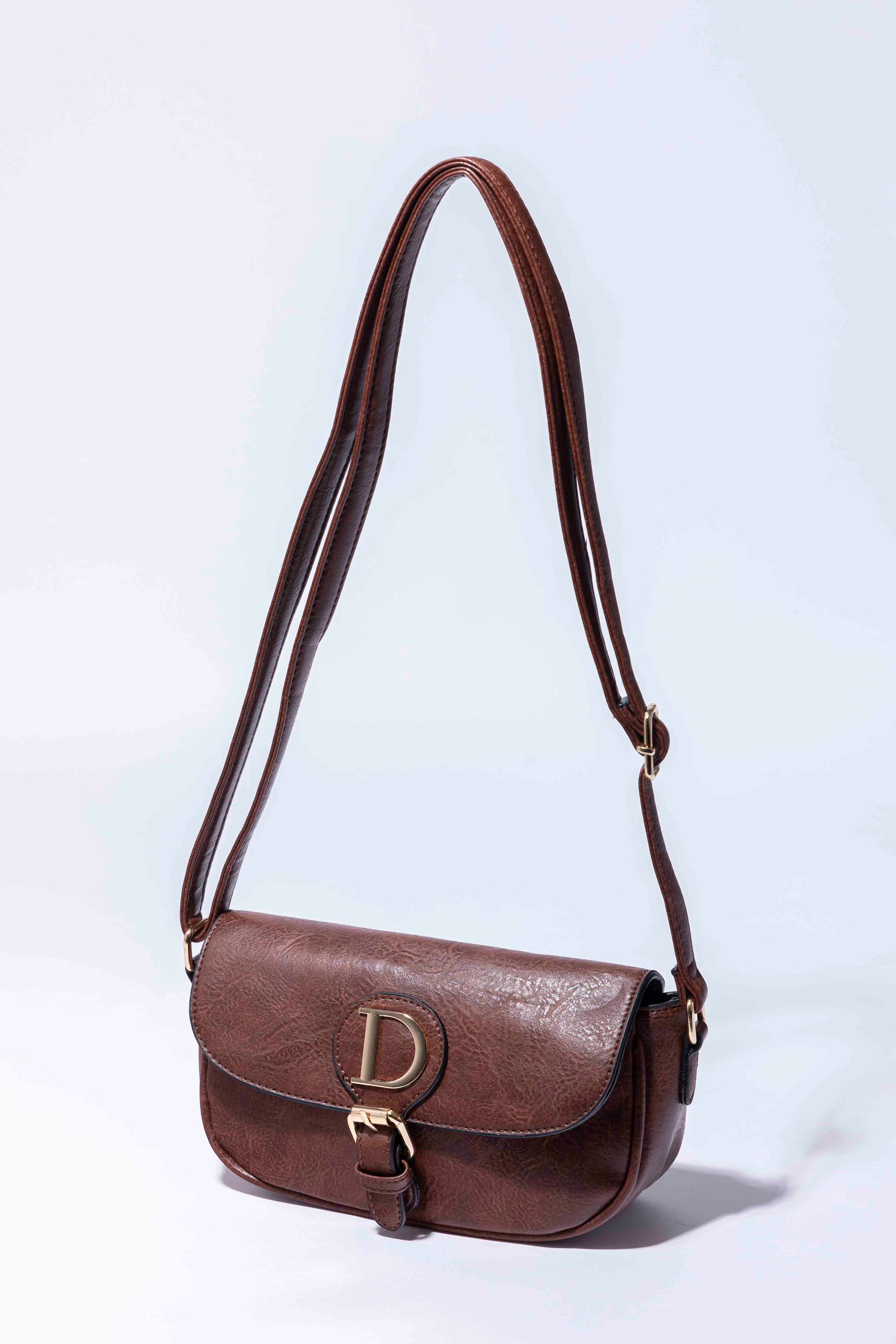 Vegan Leather Elegant Small Shoulder Bag