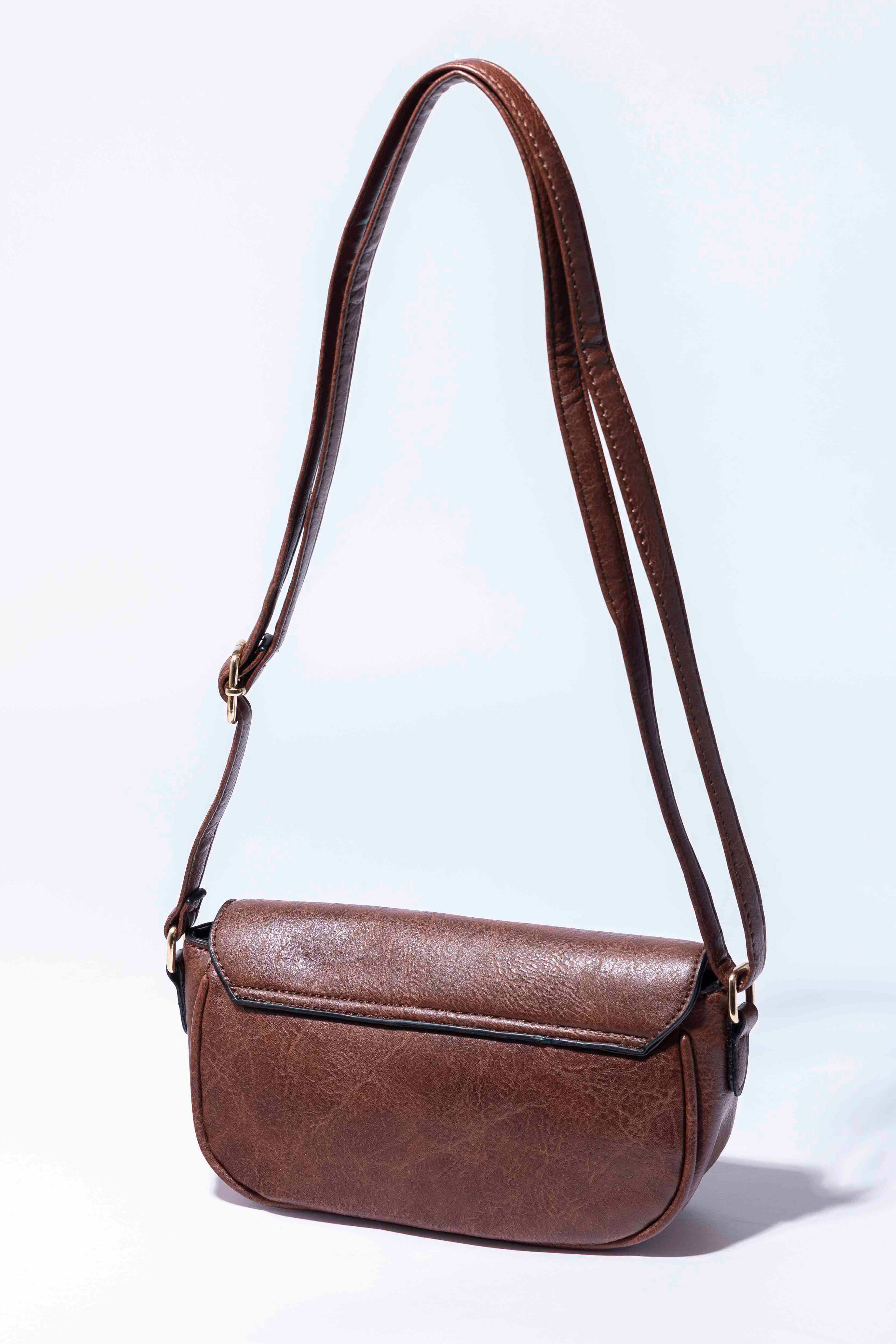 Vegan Leather Elegant Small Shoulder Bag