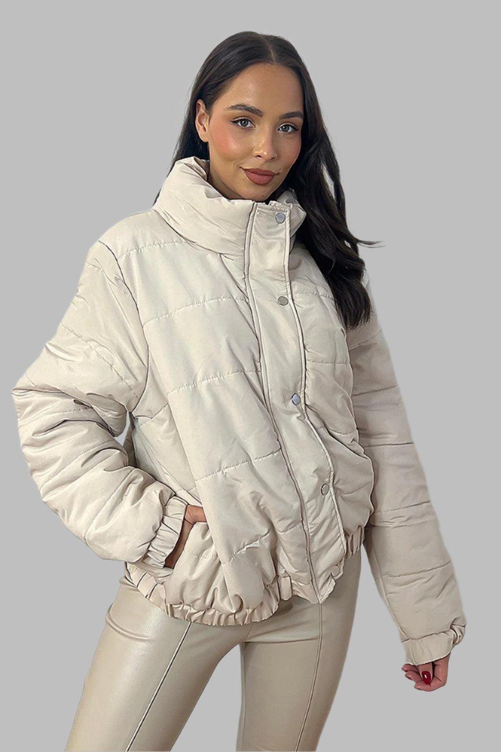 Stone puffer sale jacket women's