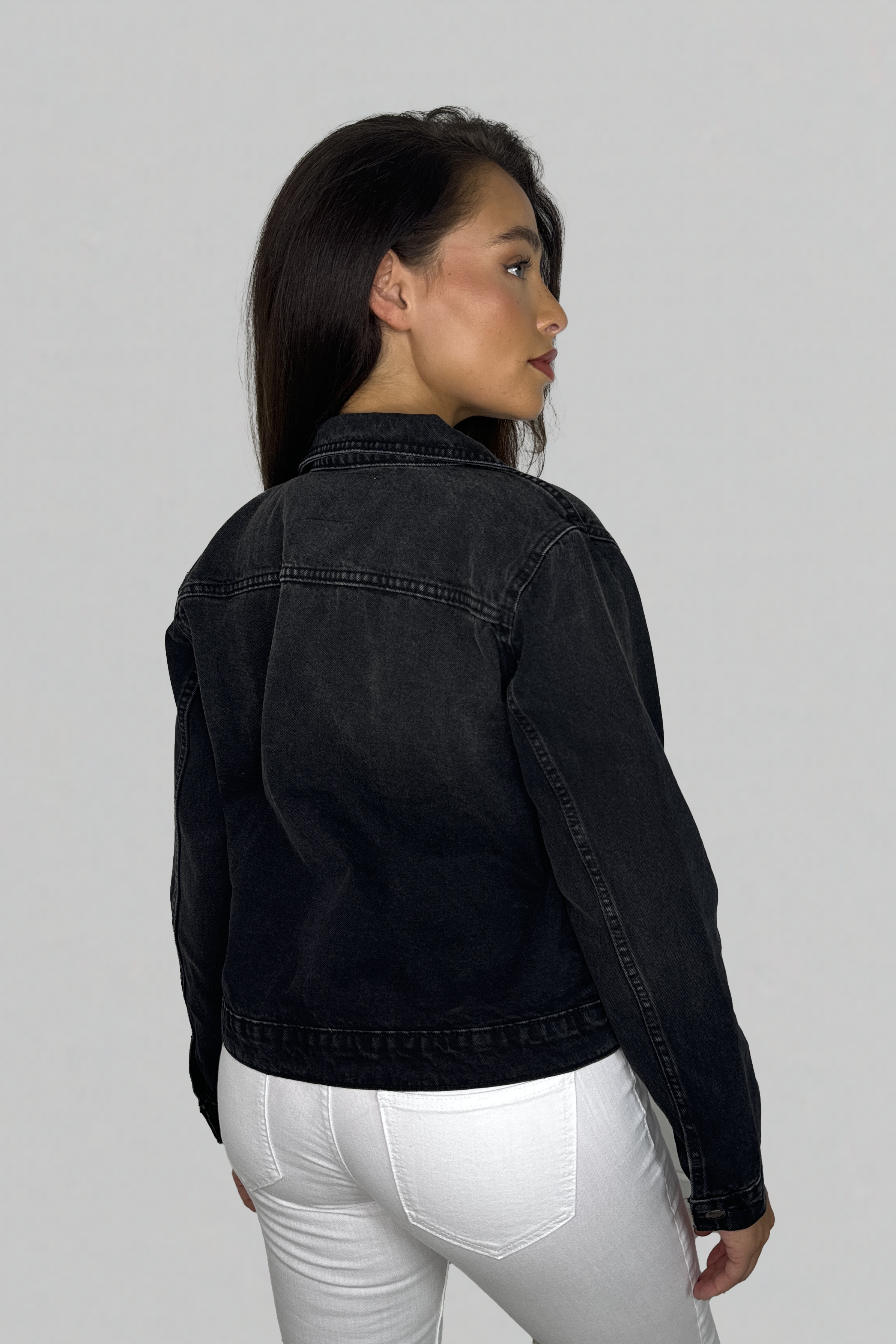 Classic Faded Relax Fit Denim Jacket