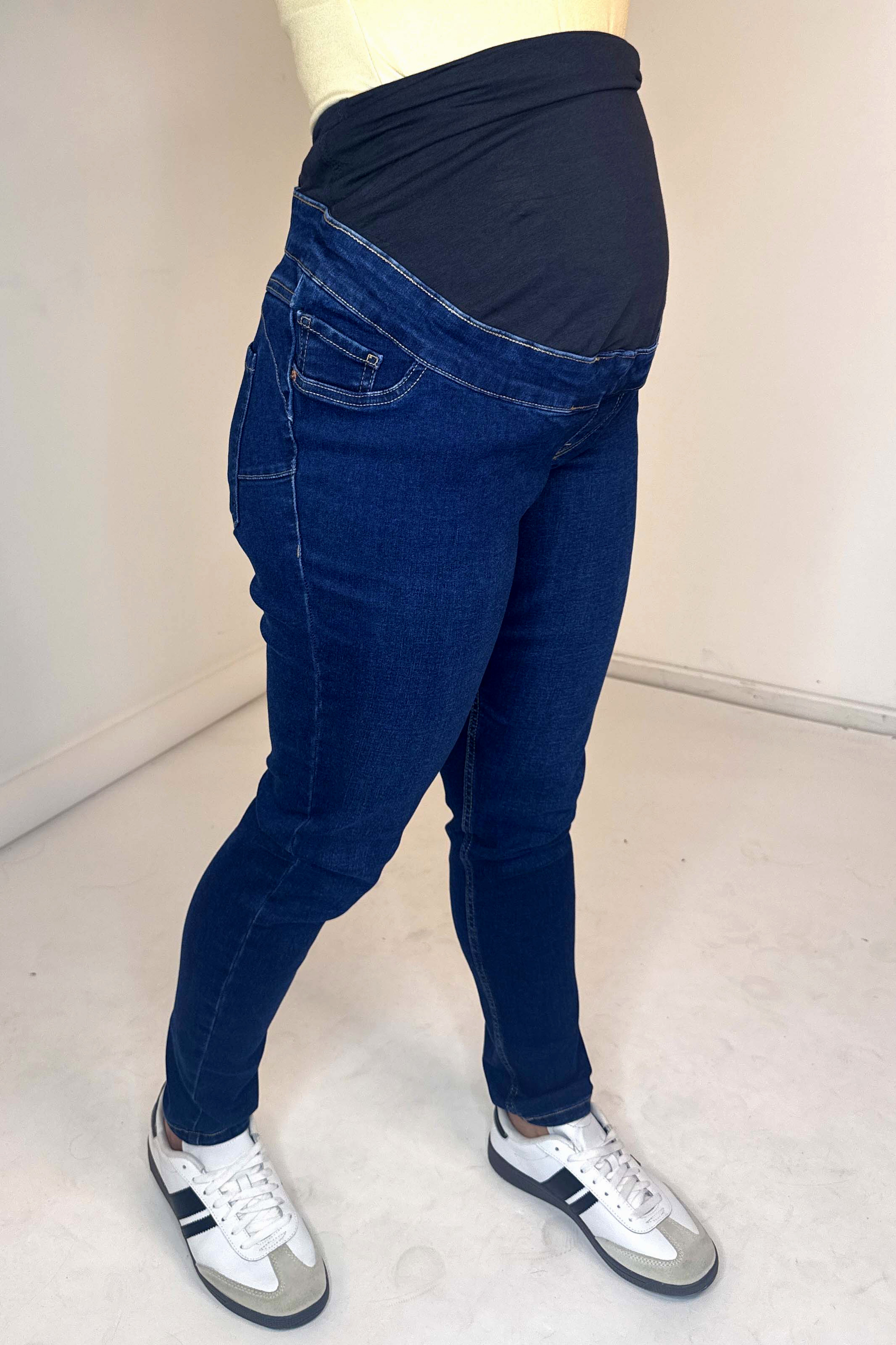 Overbump Slim Leg Maternity Jeans