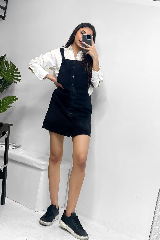 Dark on sale denim pinafore