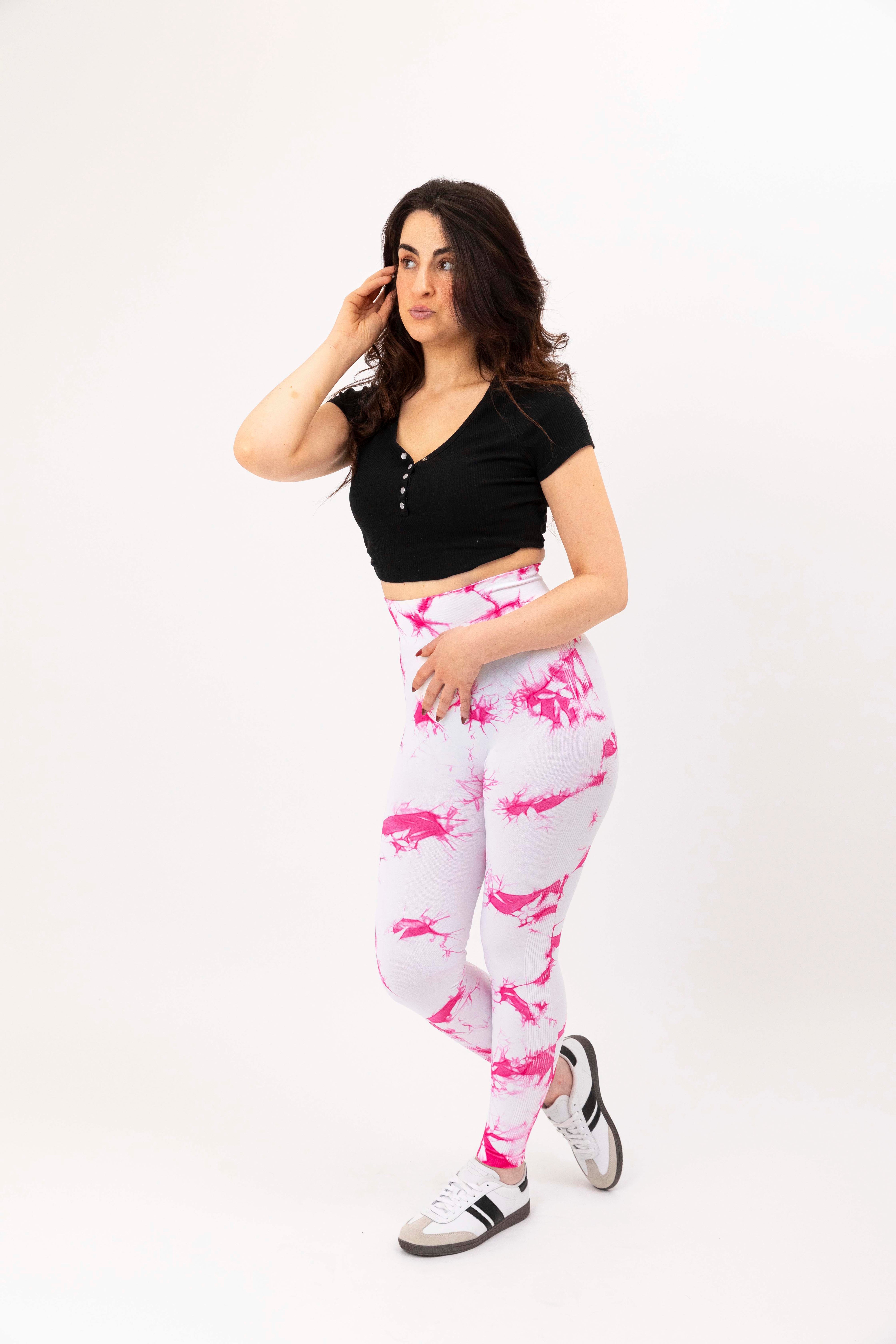 Shaping Tie Dye Activewear Leggings