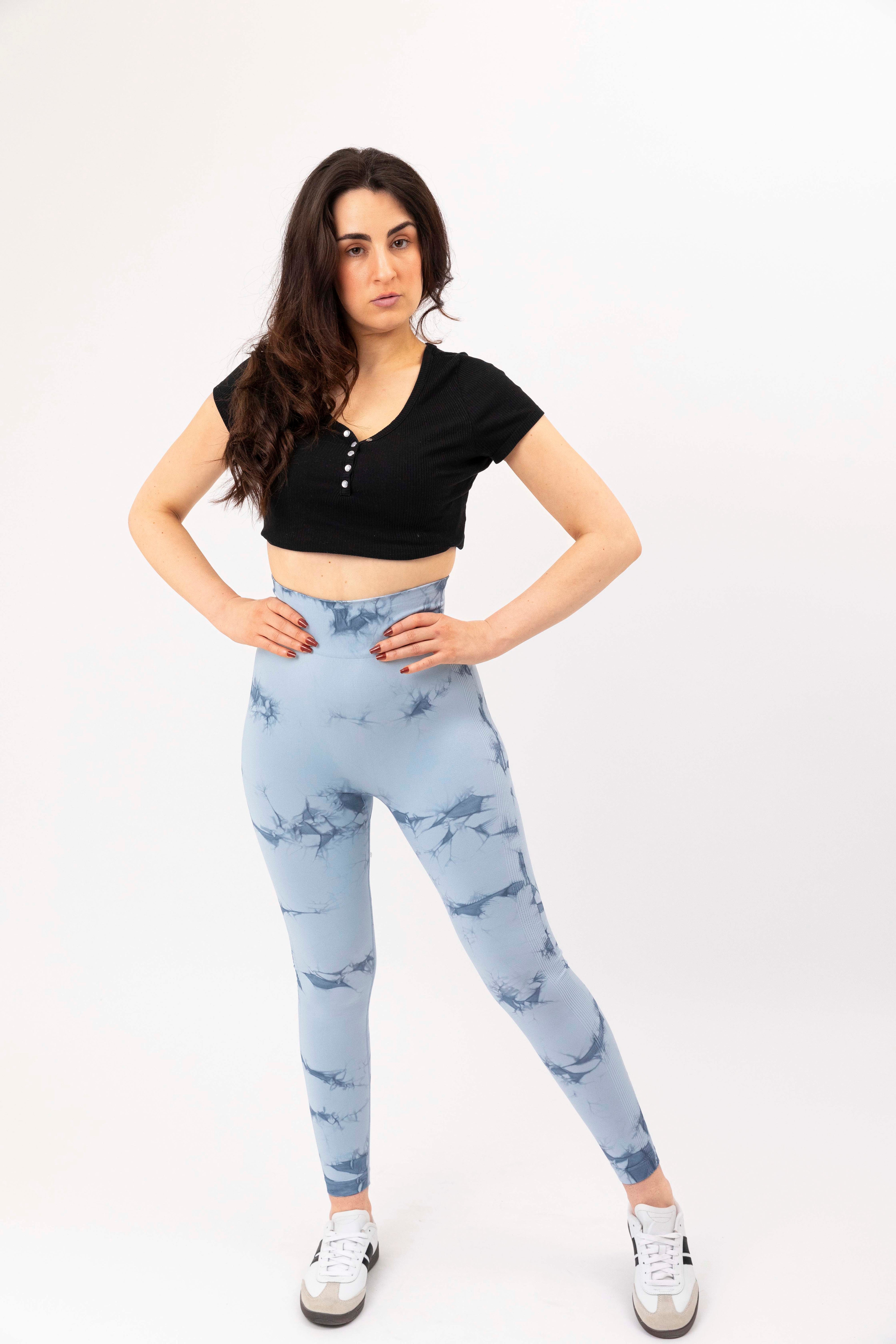 Shaping Tie Dye Activewear Leggings