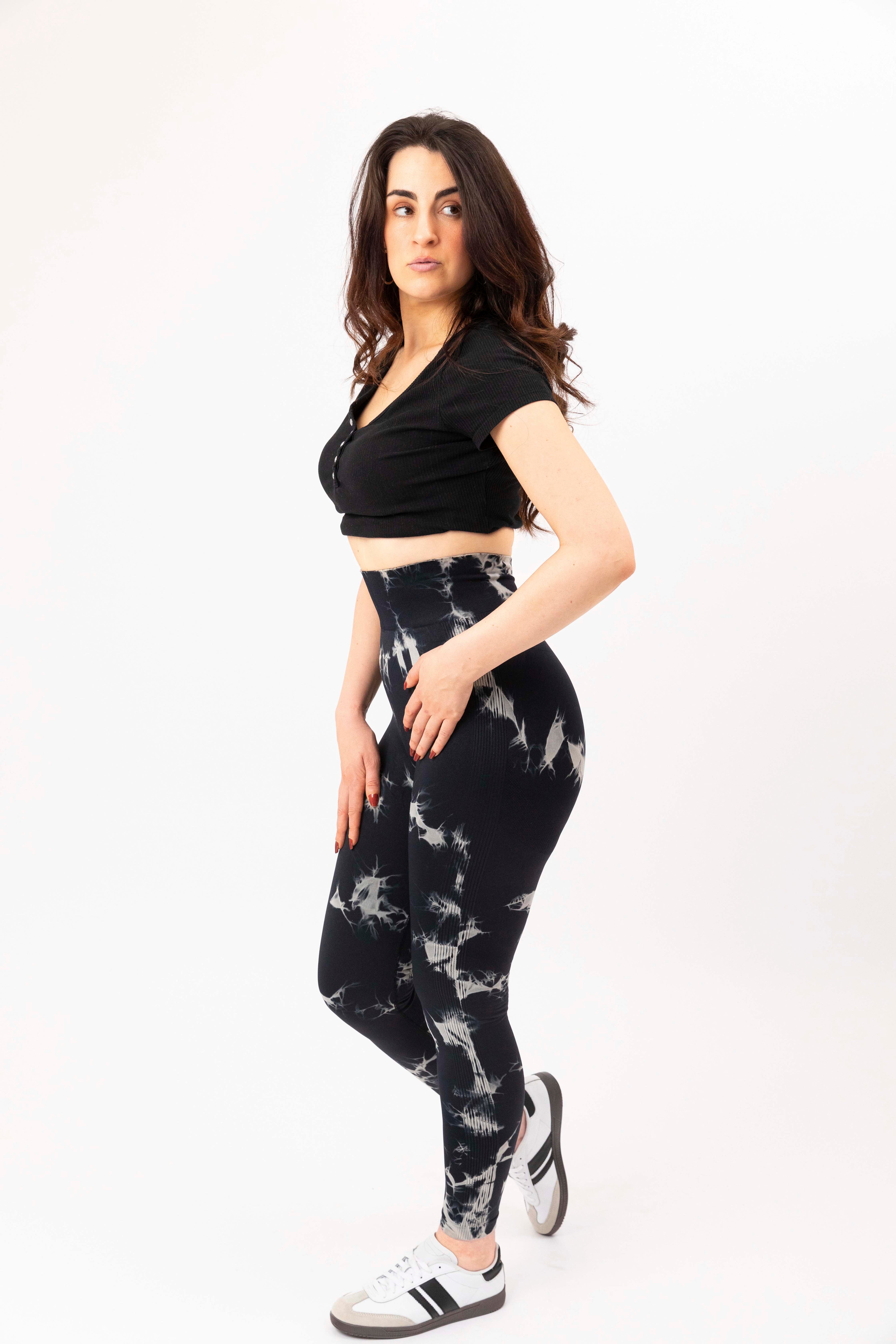 Shaping Tie Dye Activewear Leggings