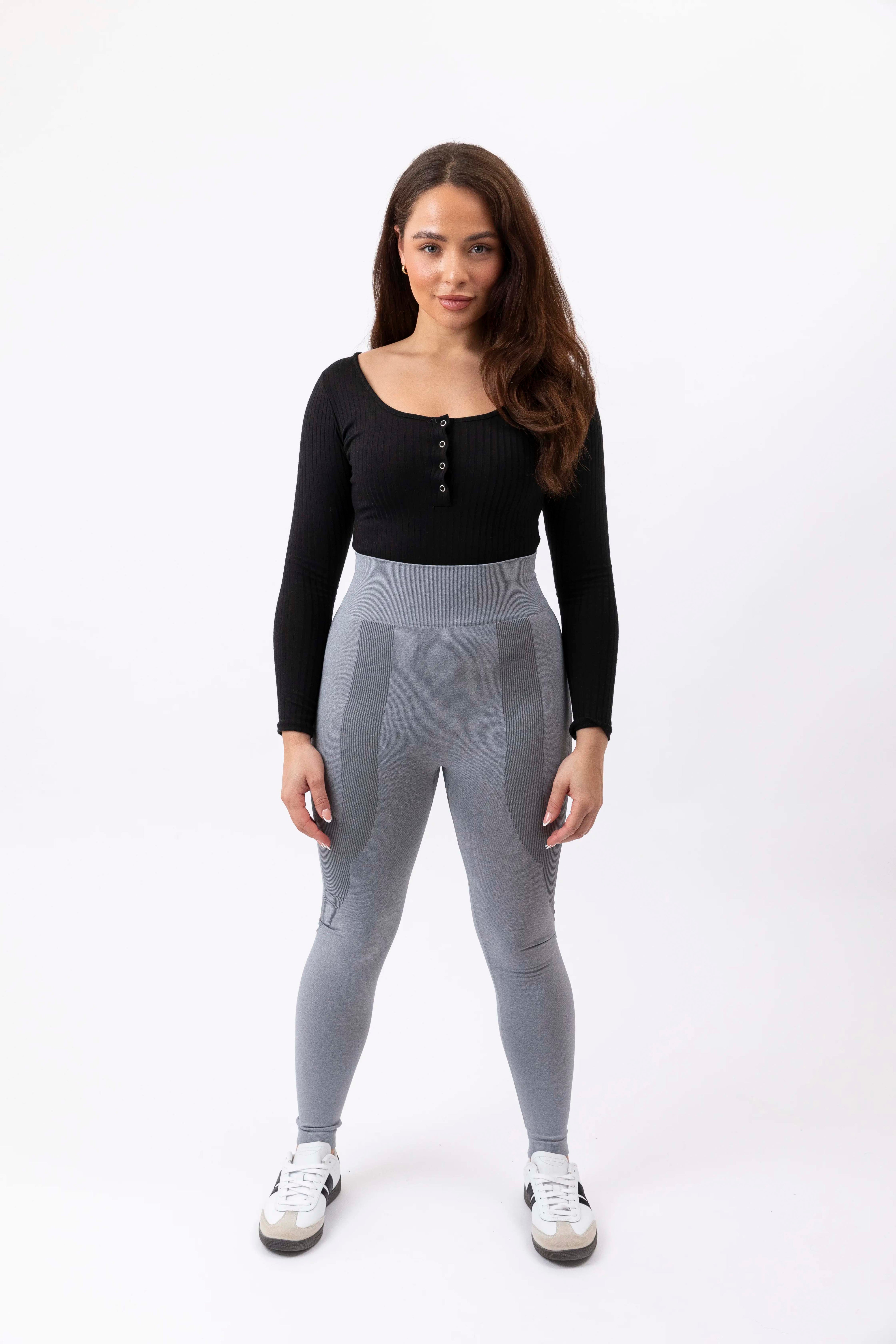 Lift And Shape Ruched Printed Activewear Leggings