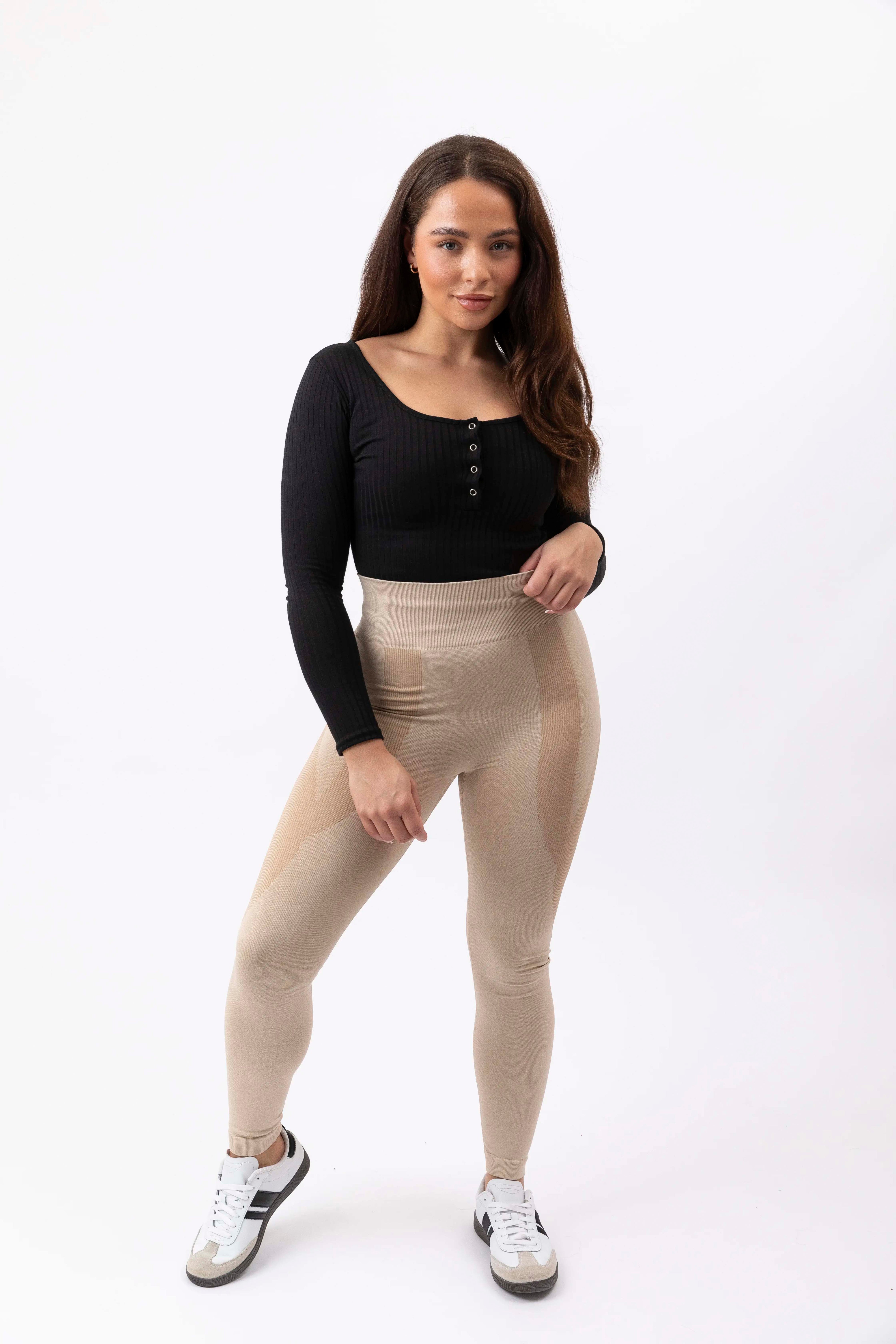 Lift And Shape Ruched Printed Activewear Leggings